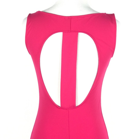 Leith Body Con Back Cut Out Pink Dress Size XS - Picture 4 of 7